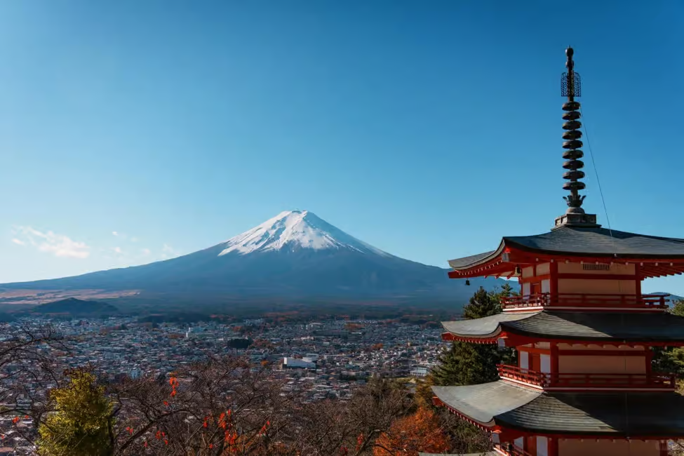 富士山と山中湖ツアーの風景 06