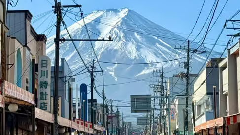 富士山と山中湖ツアーの風景 07